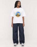 Mockup Boxy Heavyweight Tee White female full-body 04