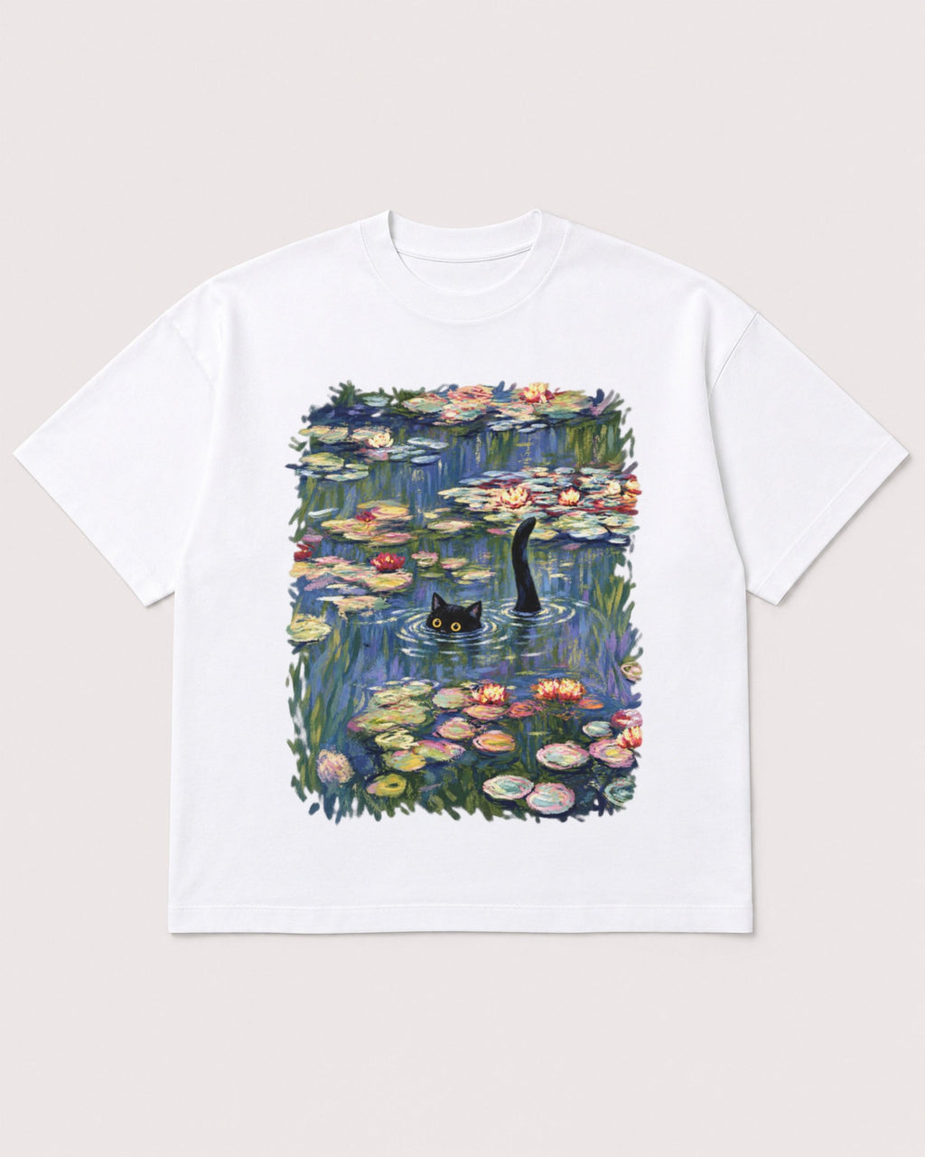 Mockup Boxy Heavyweight Tee White product