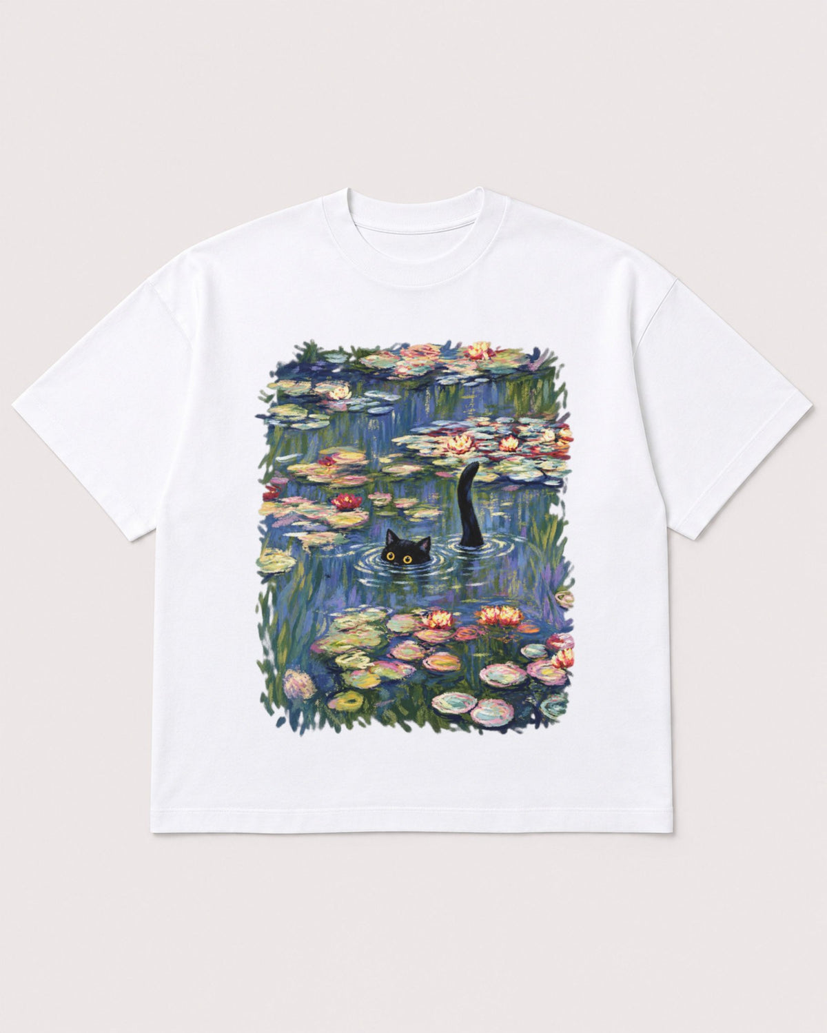 Mockup Boxy Heavyweight Tee White product