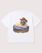 Mockup Boxy Heavyweight Tee White product