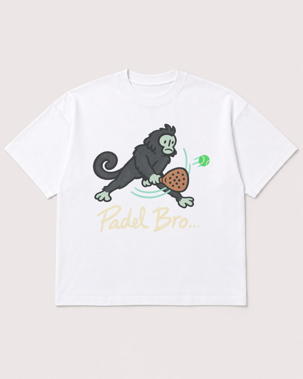 Mockup Boxy Heavyweight Tee White product