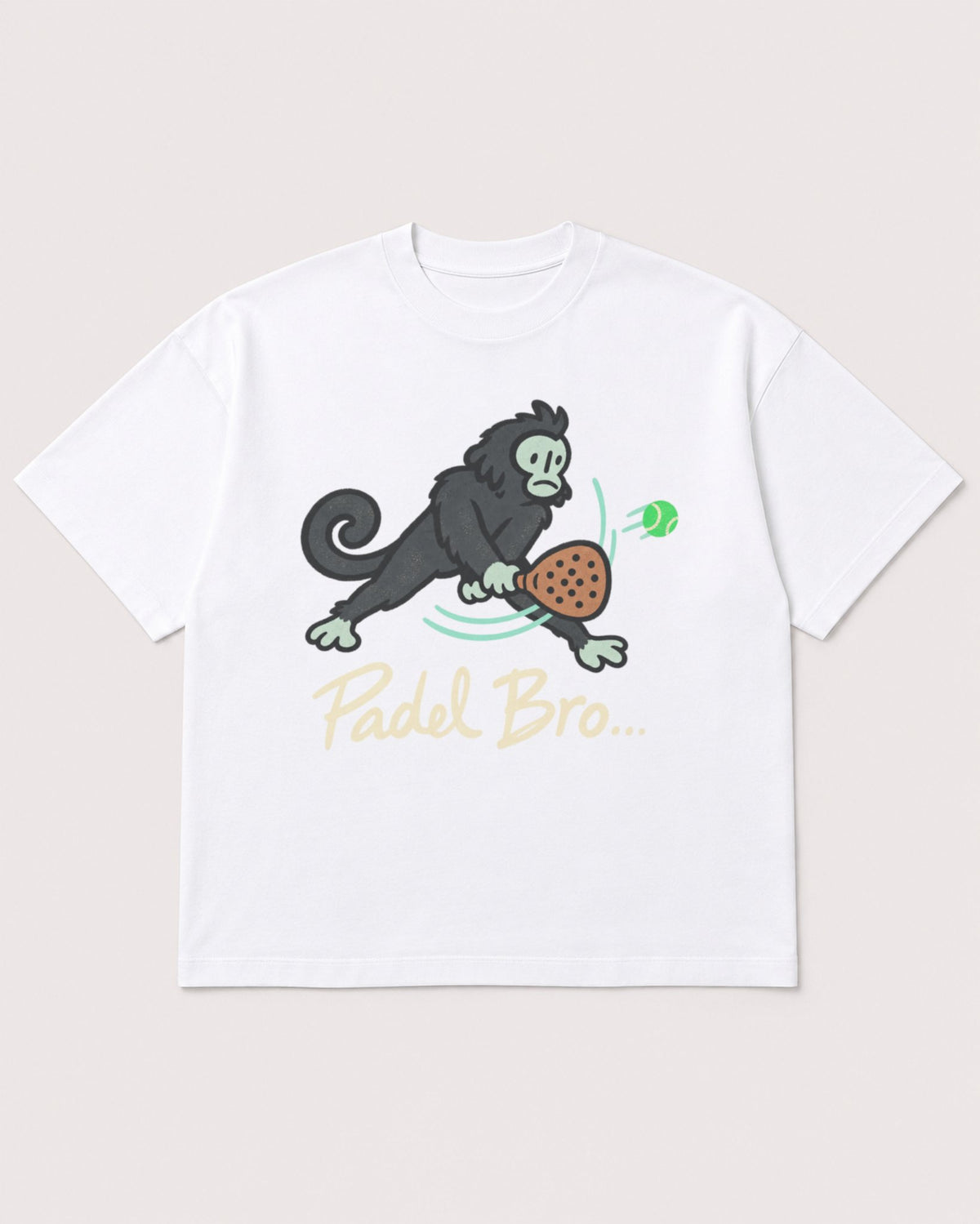 Mockup Boxy Heavyweight Tee White product