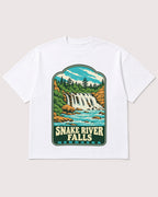 Mockup Boxy Heavyweight Tee White product