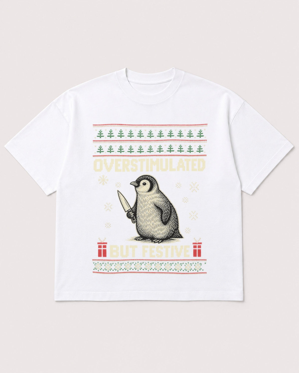Mockup Boxy Heavyweight Tee White product