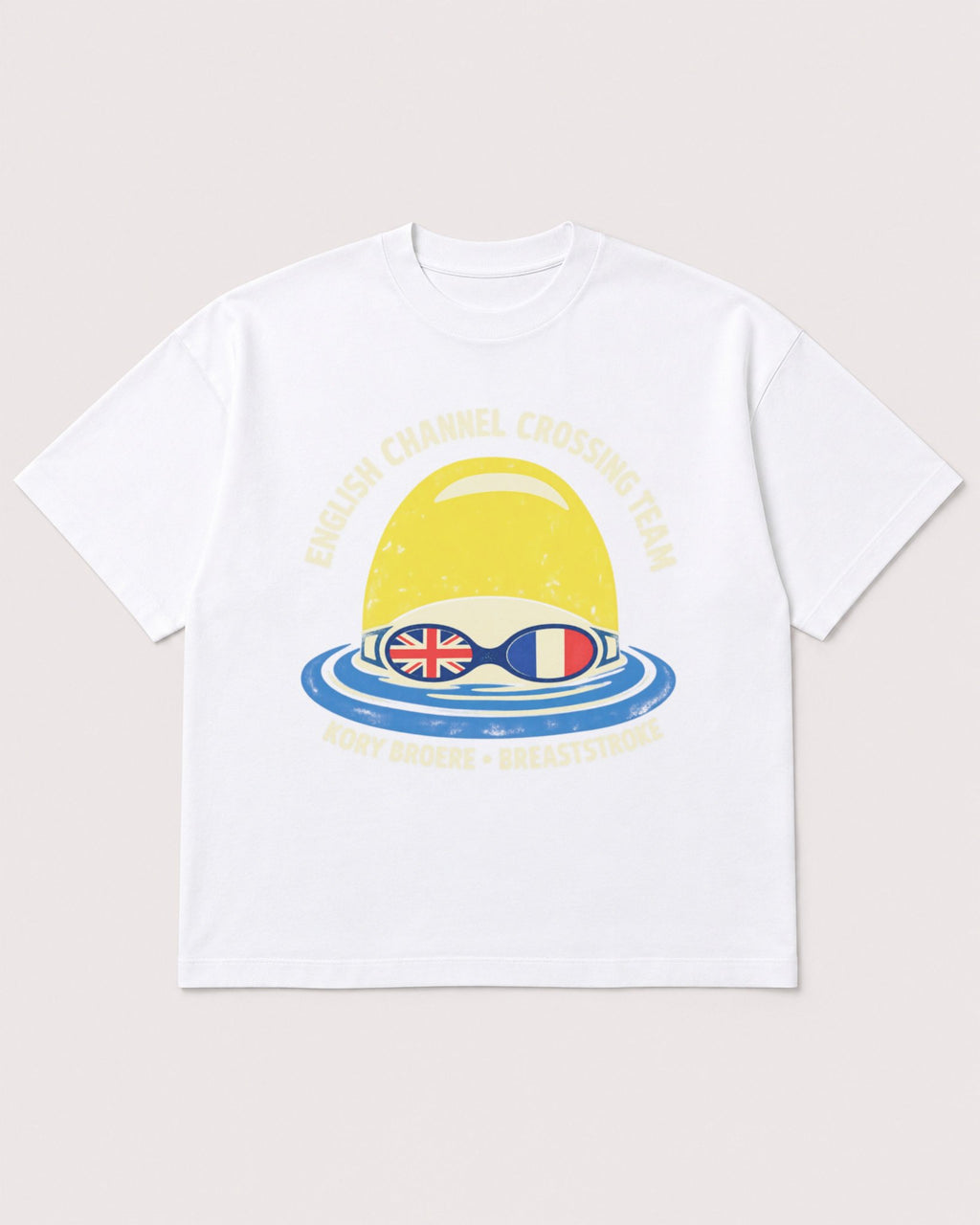 Mockup Boxy Heavyweight Tee White product