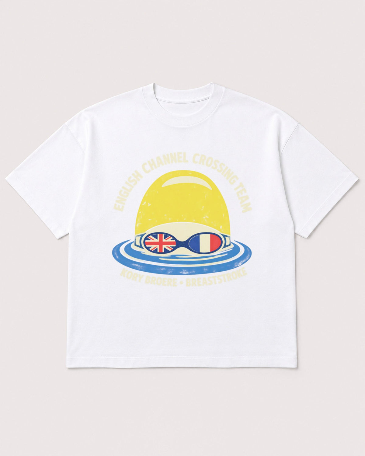 Mockup Boxy Heavyweight Tee White product