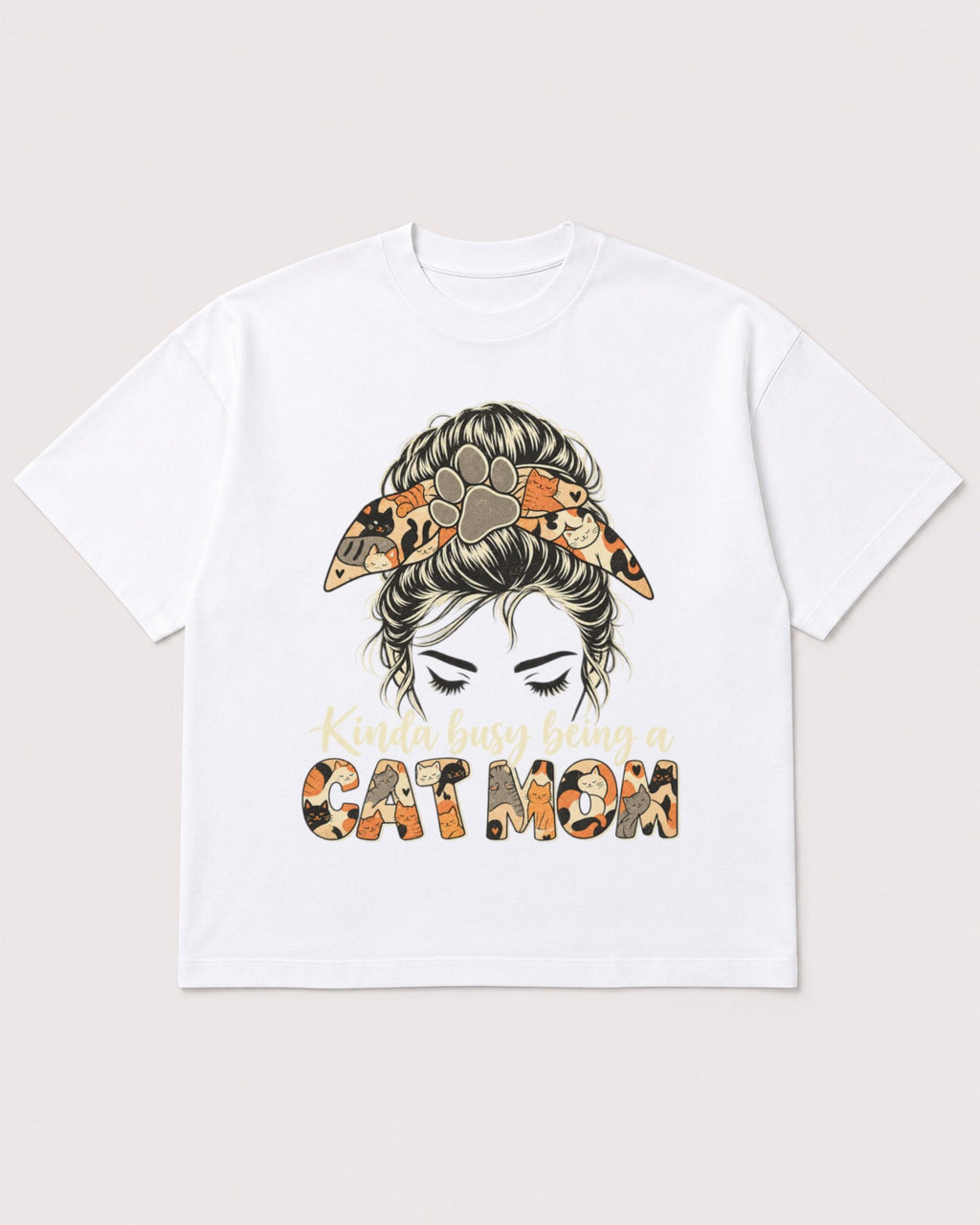 Mockup Boxy Heavyweight Tee White product