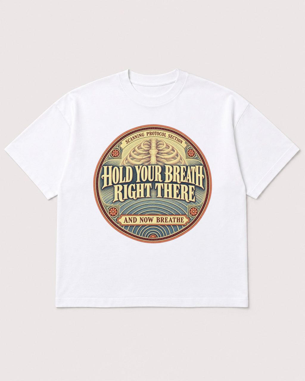 Mockup Boxy Heavyweight Tee White product