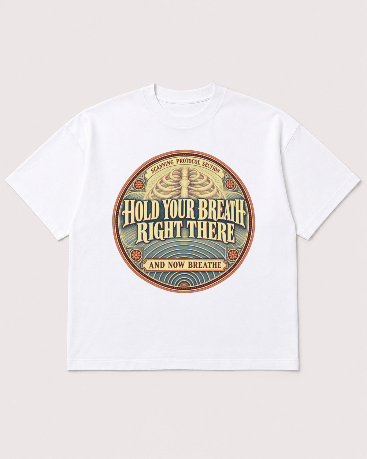 Mockup Boxy Heavyweight Tee White product