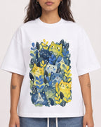 Mockup Boxy Heavyweight Tee White female close-up 06