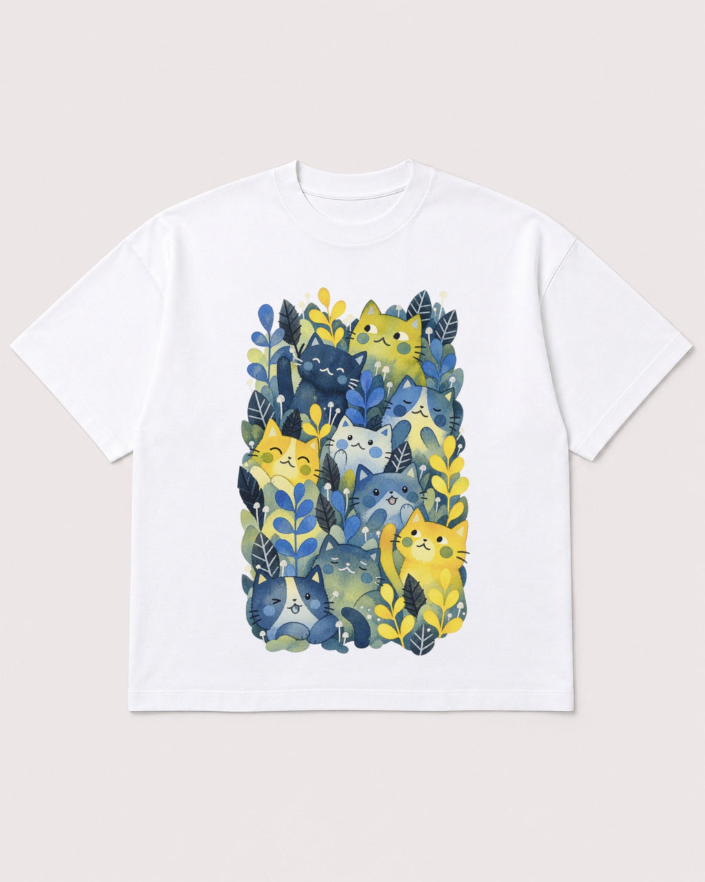 Mockup Boxy Heavyweight Tee White product