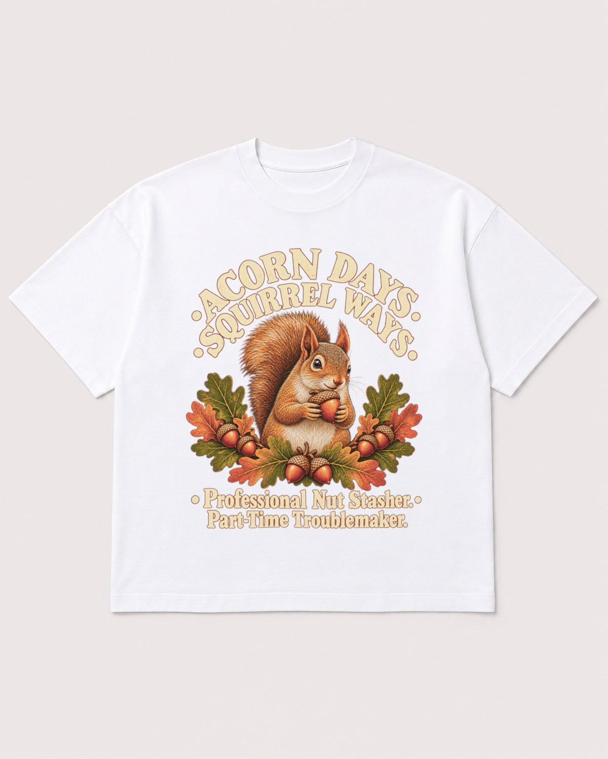 Mockup Boxy Heavyweight Tee White product