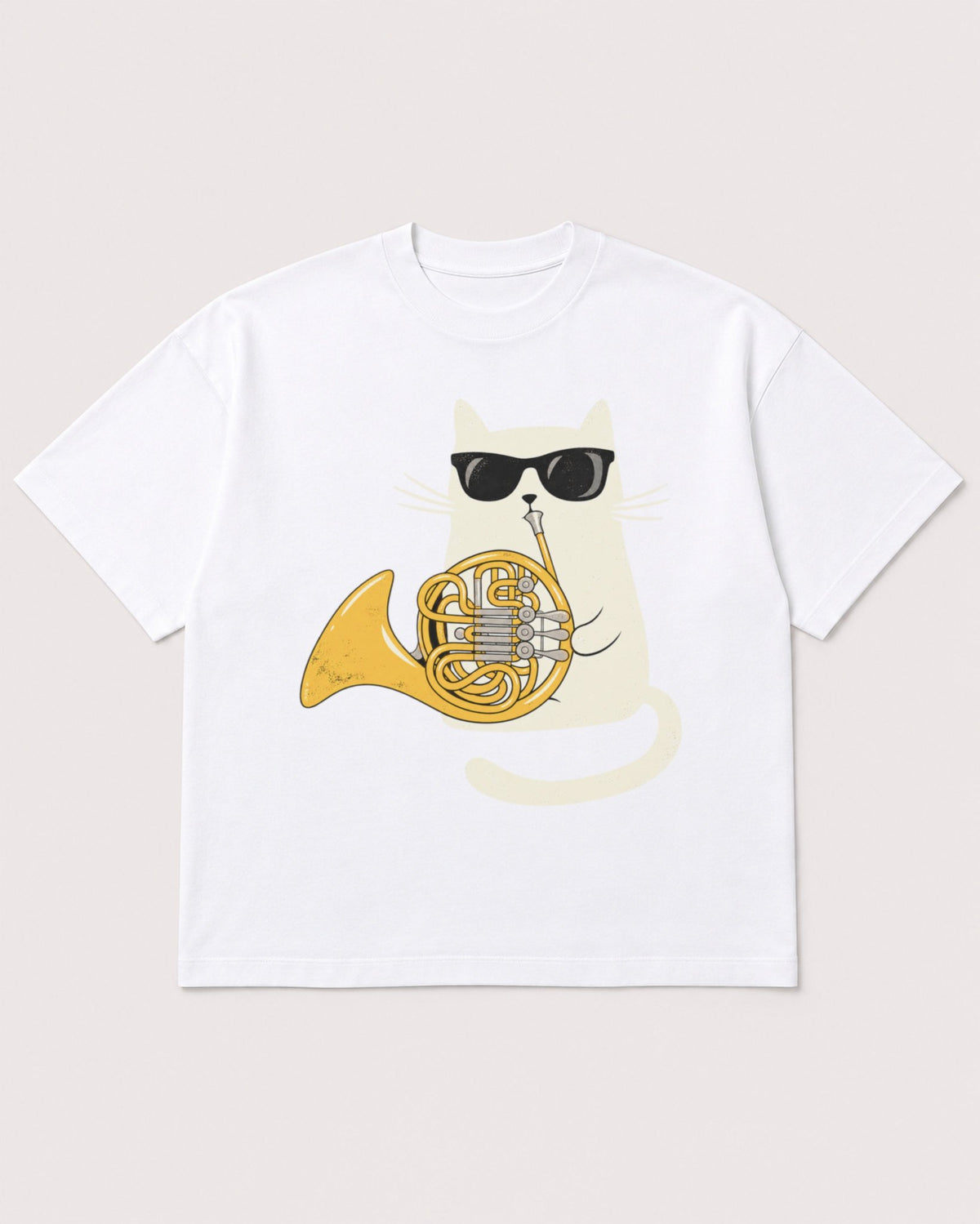 Mockup Boxy Heavyweight Tee White product