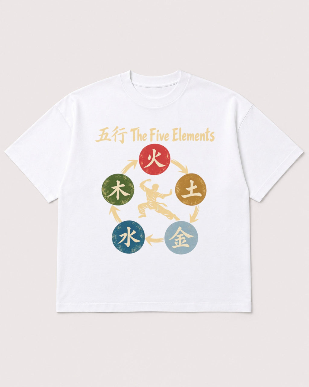 Mockup Boxy Heavyweight Tee White product