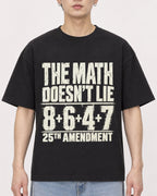 Mockup Boxy Heavyweight Tee Black male close-up 01