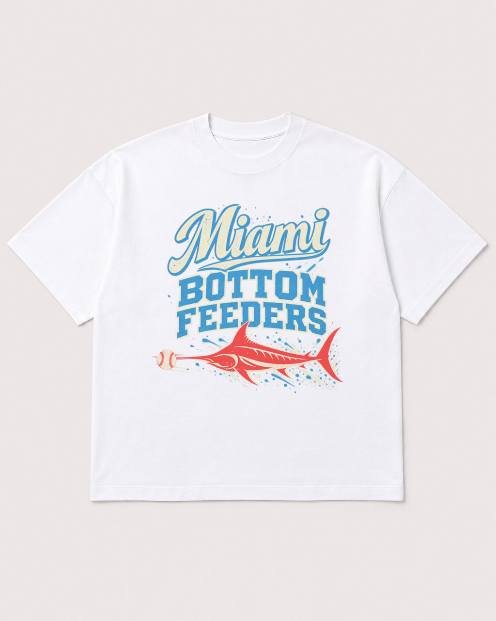 Mockup Boxy Heavyweight Tee White product