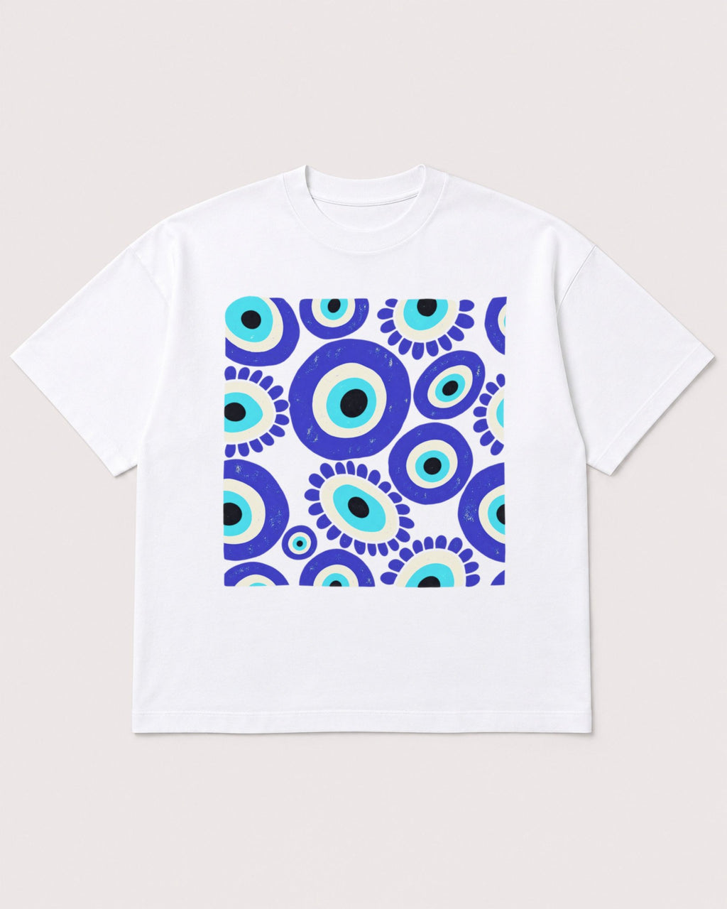 Mockup Boxy Heavyweight Tee White product