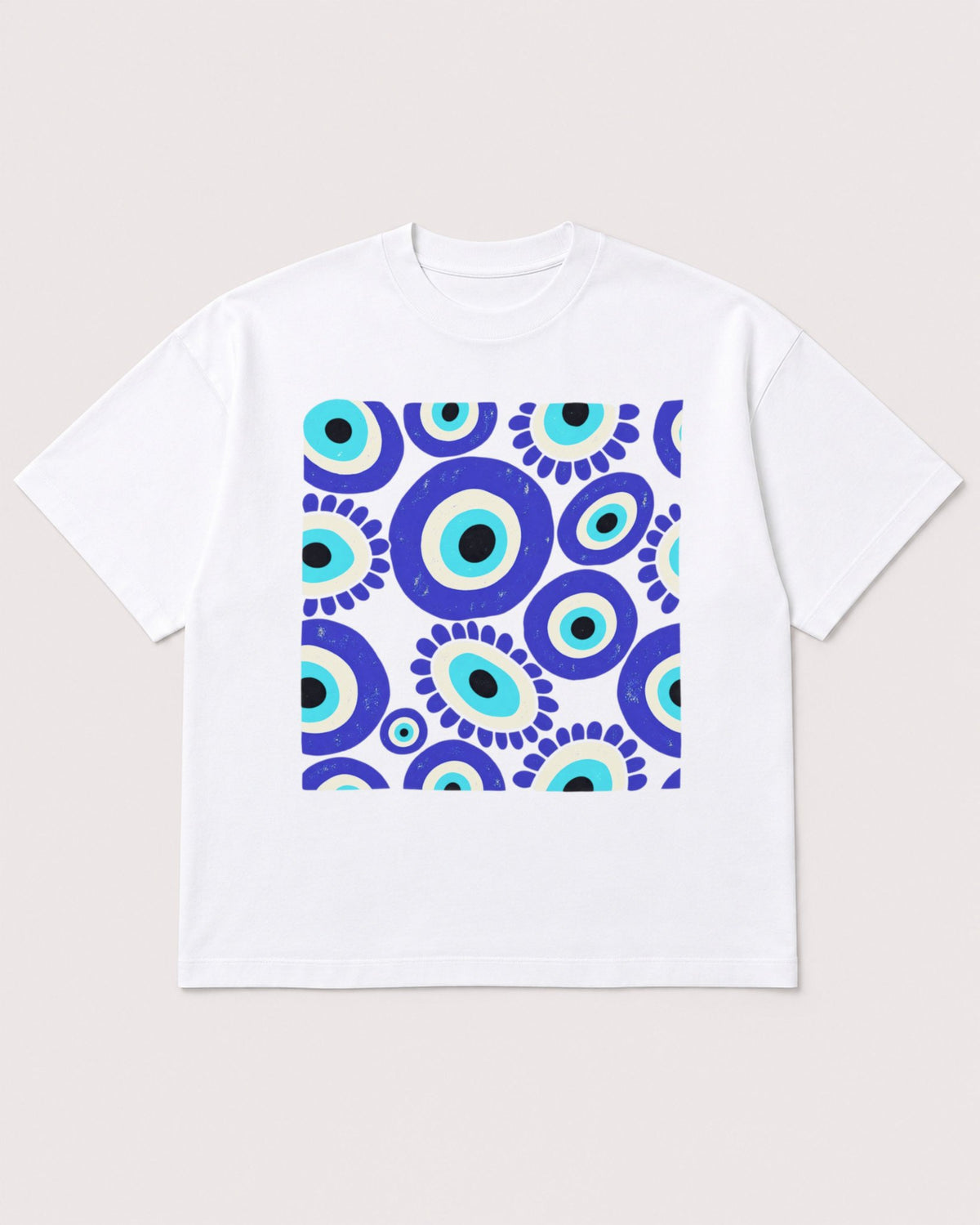 Mockup Boxy Heavyweight Tee White product