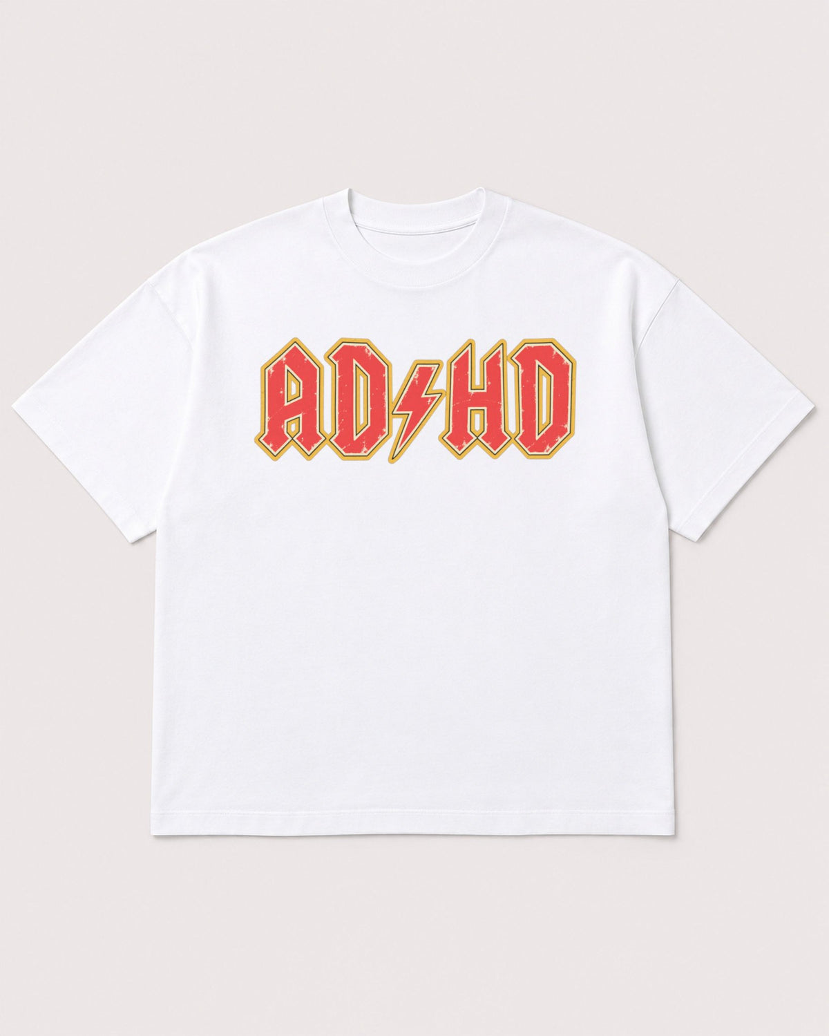 Mockup Boxy Heavyweight Tee White product