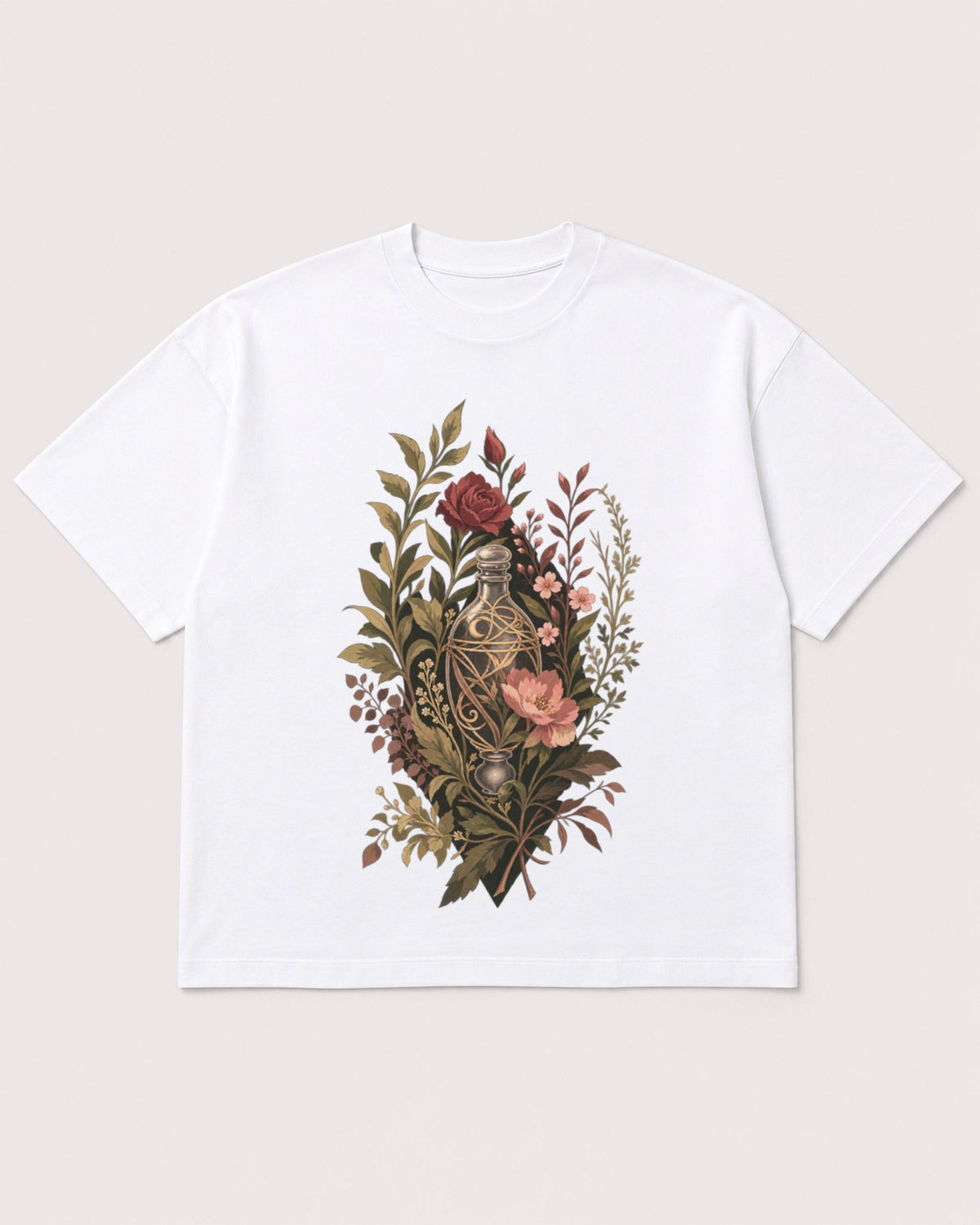 Mockup Boxy Heavyweight Tee White product