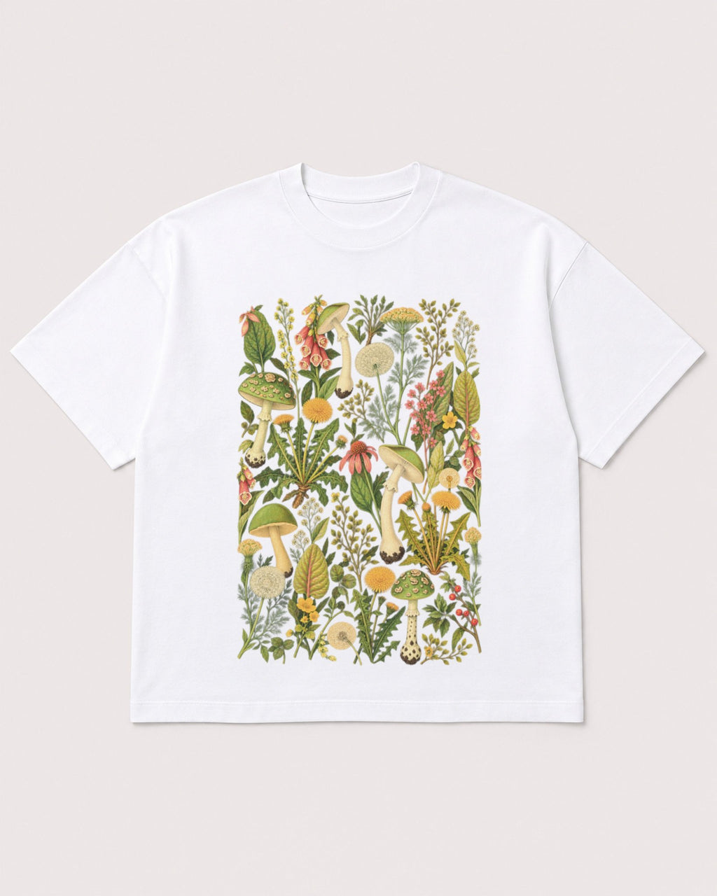Mockup Boxy Heavyweight Tee White product