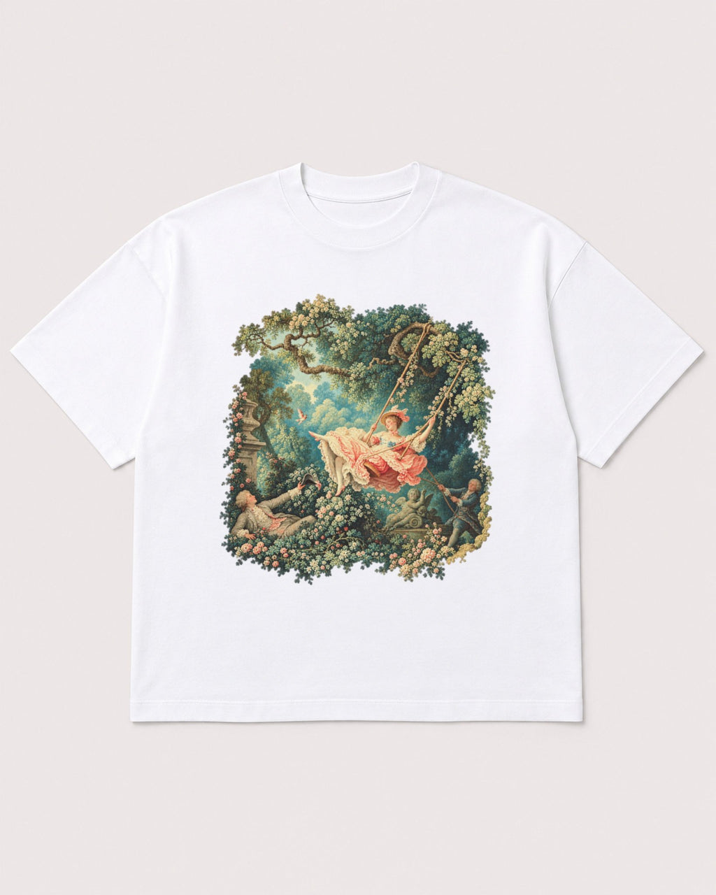 Mockup Boxy Heavyweight Tee White product