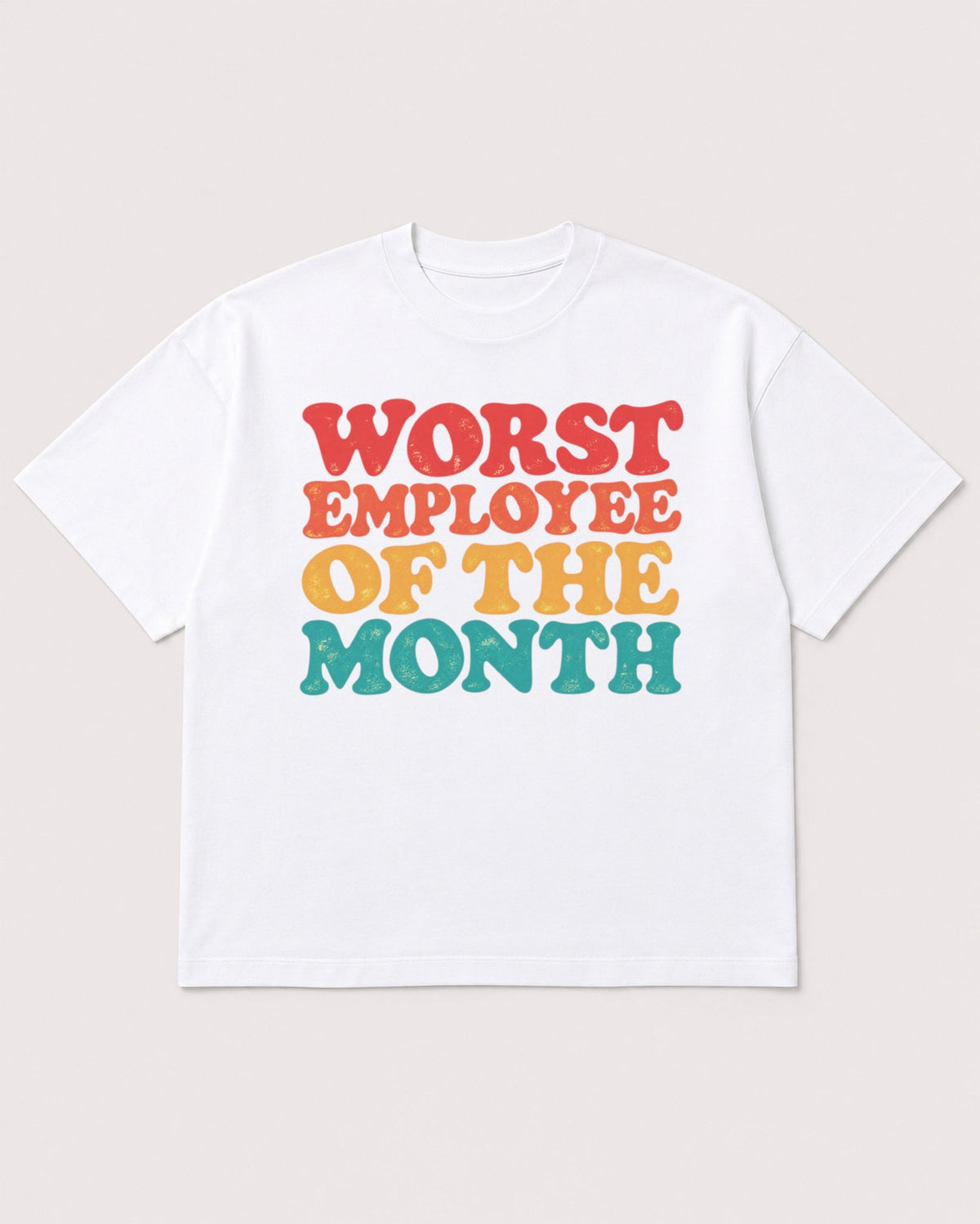 Mockup Boxy Heavyweight Tee White product