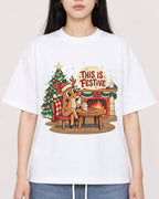 Mockup Boxy Heavyweight Tee White female close-up 01