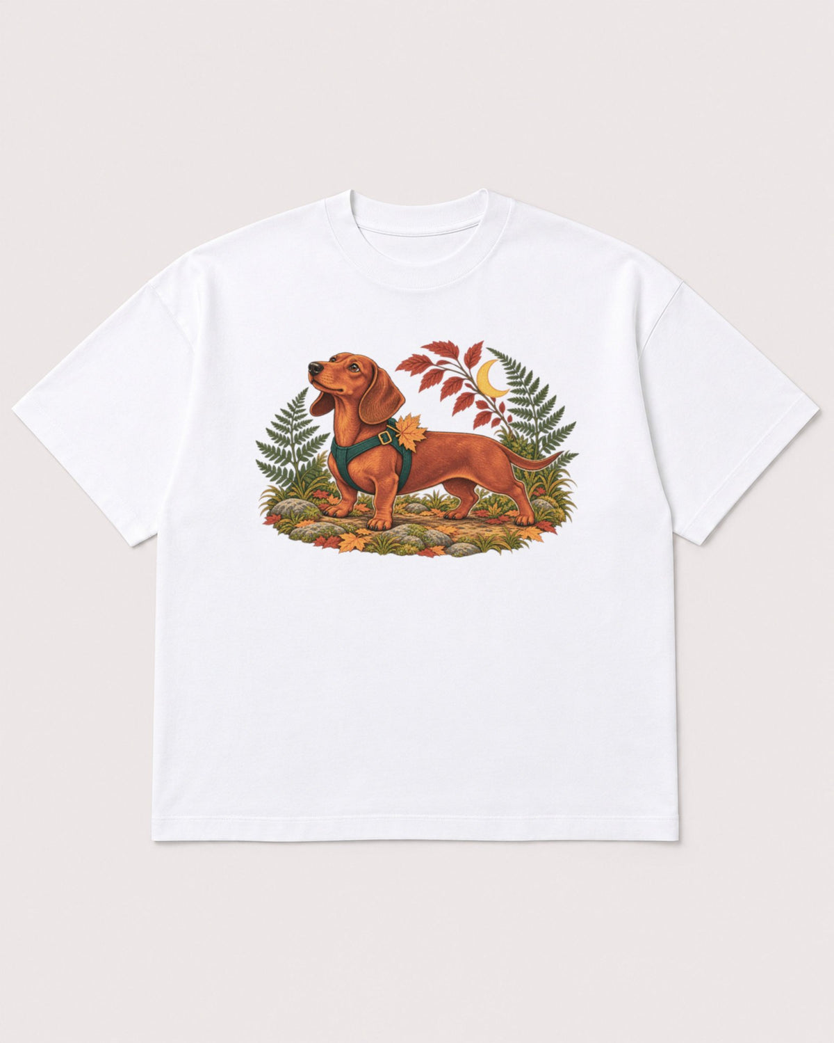 Mockup Boxy Heavyweight Tee White product