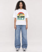 Mockup Boxy Heavyweight Tee White female full-body 10
