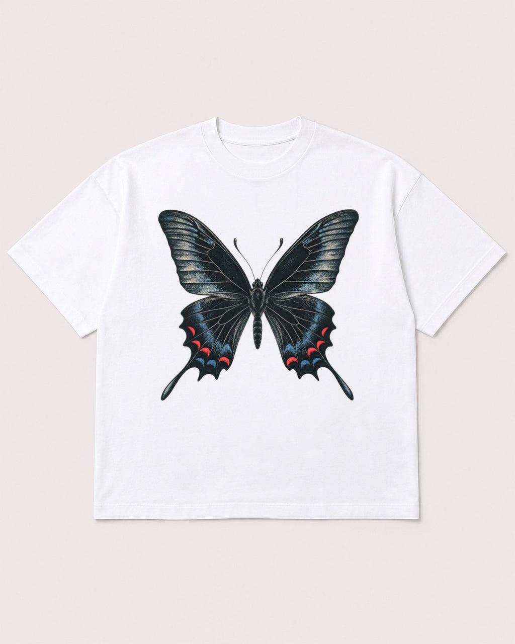 Mockup Boxy Heavyweight Tee White product