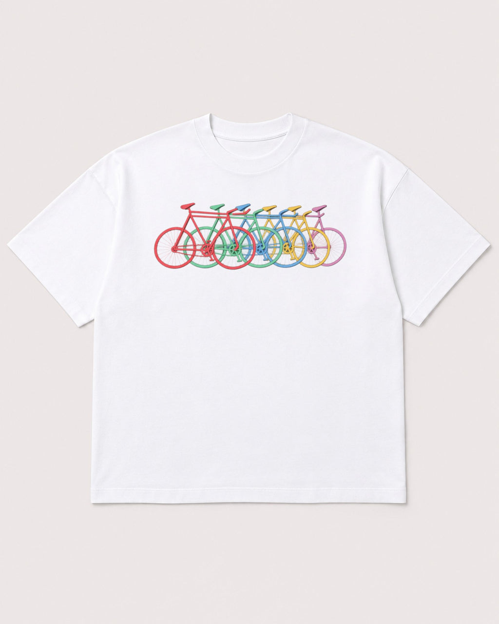 Mockup Boxy Heavyweight Tee White product