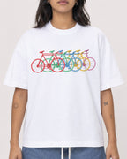 Mockup Boxy Heavyweight Tee White female close-up 36