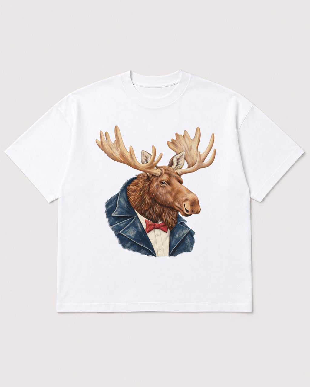 Mockup Boxy Heavyweight Tee White product