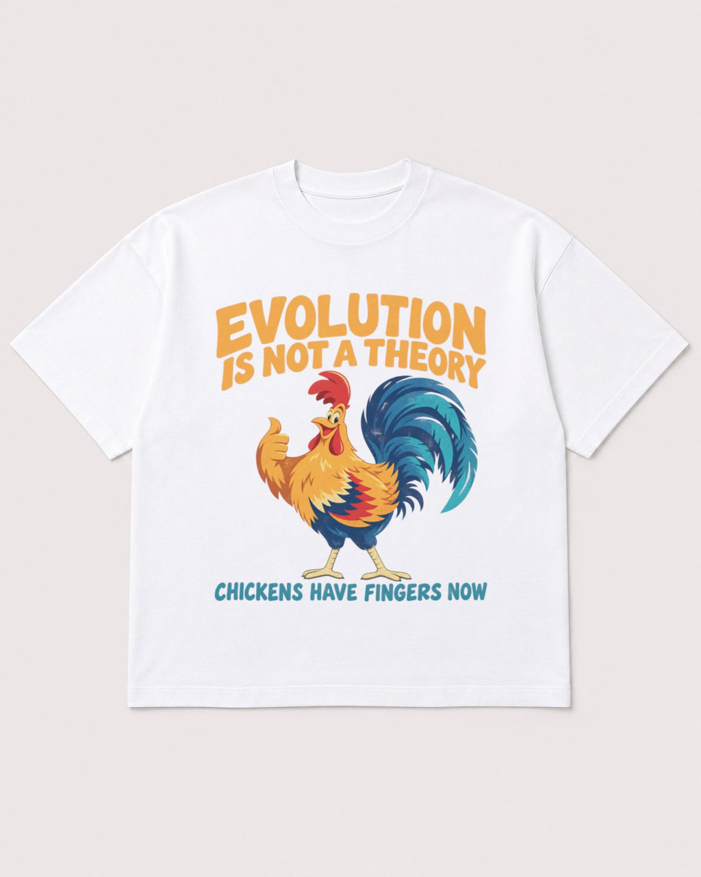 Mockup Boxy Heavyweight Tee White product