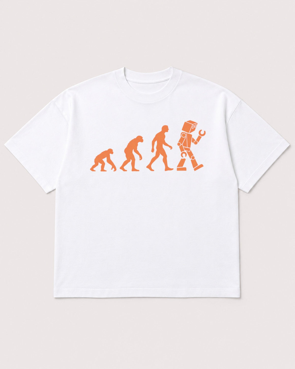 Mockup Boxy Heavyweight Tee White product