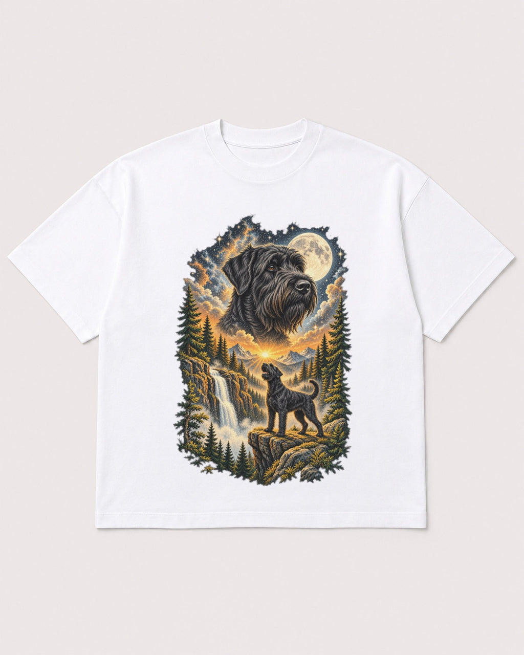 Mockup Boxy Heavyweight Tee White product