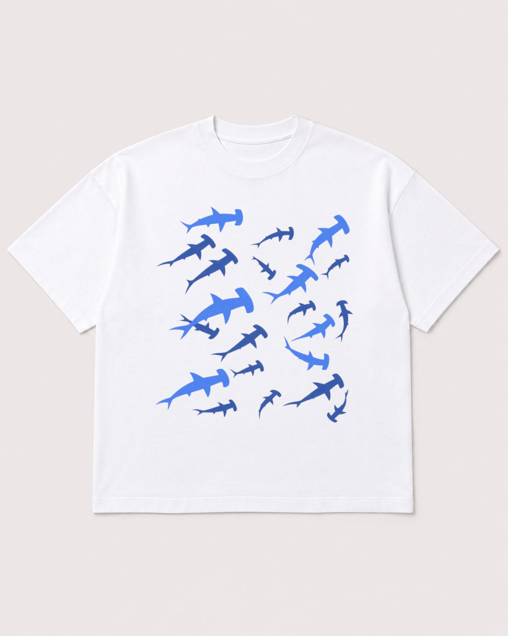 Mockup Boxy Heavyweight Tee White product