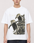 Mockup Boxy Heavyweight Tee White male close-up 21