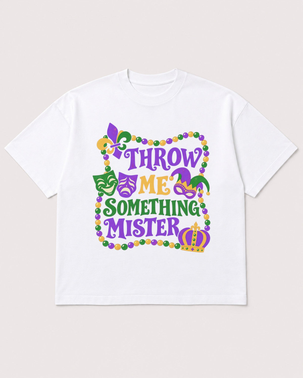Mockup Boxy Heavyweight Tee White product