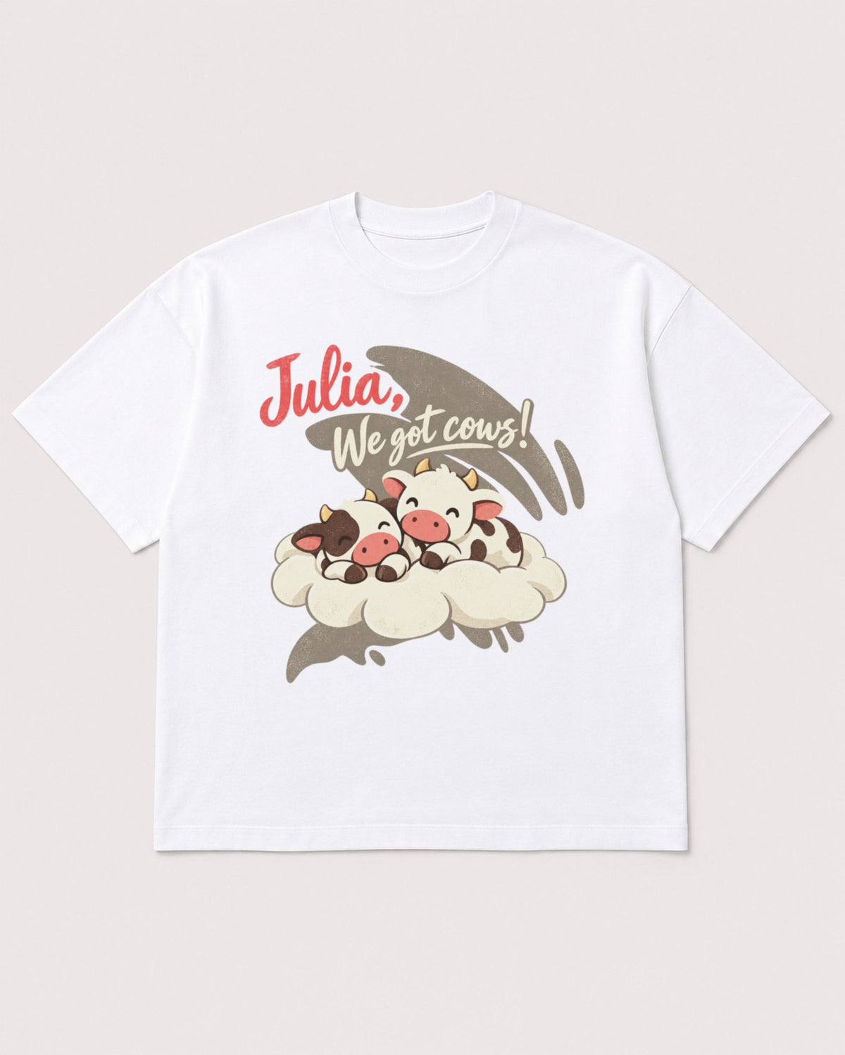 Mockup Boxy Heavyweight Tee White product