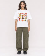 Mockup Boxy Heavyweight Tee White female full-body 02