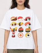 Mockup Boxy Heavyweight Tee White female close-up 02