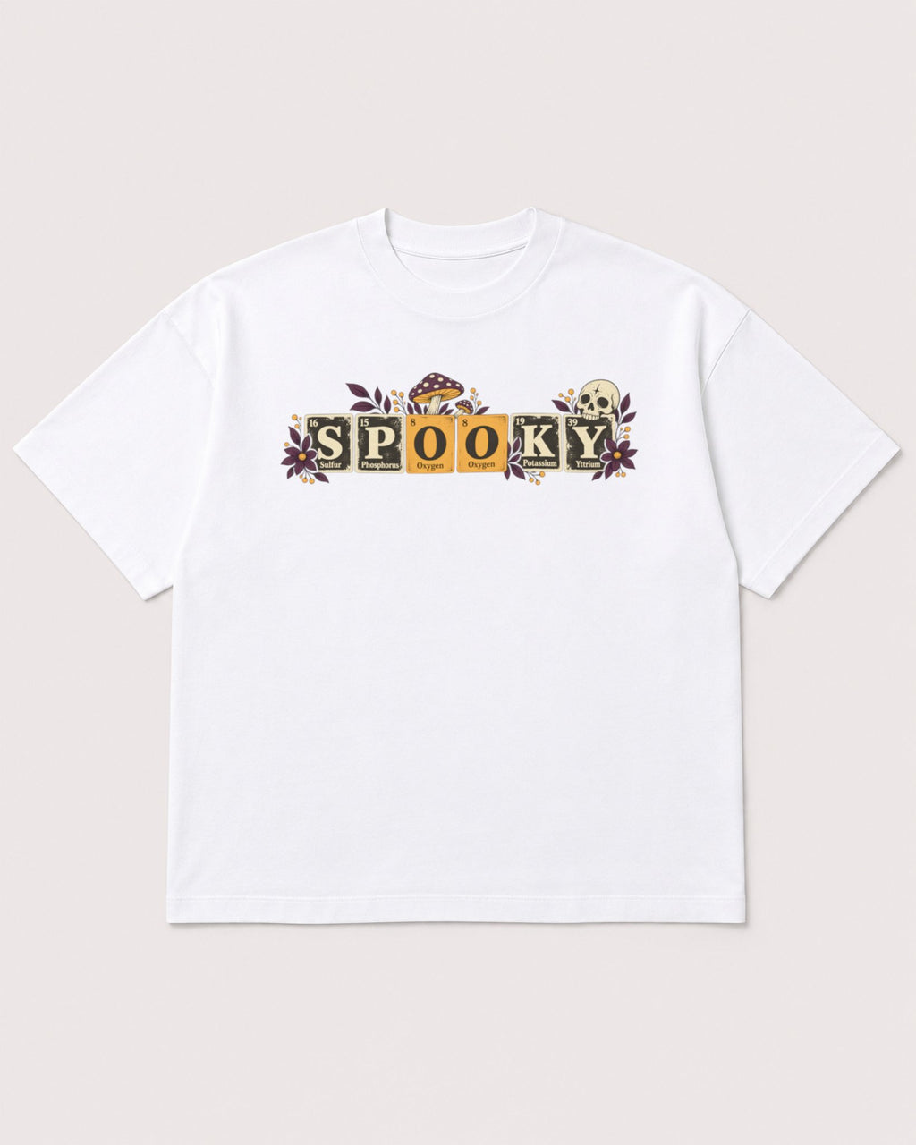 Mockup Boxy Heavyweight Tee White product