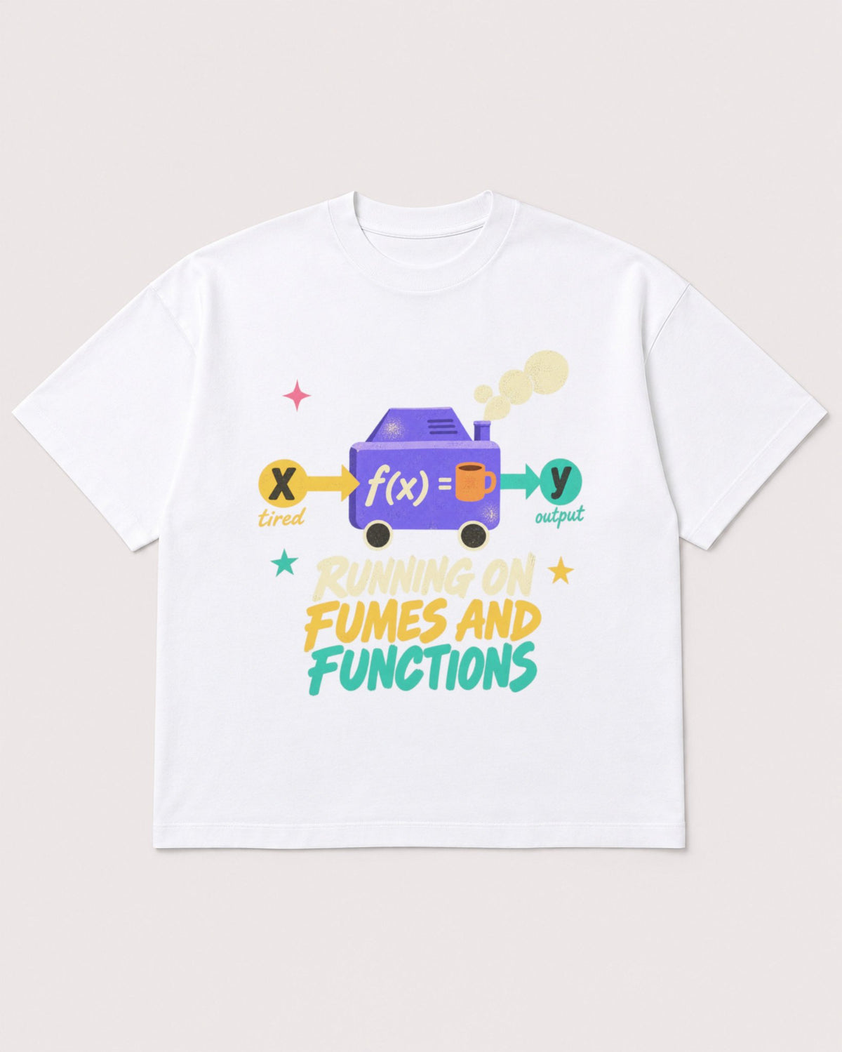 Mockup Boxy Heavyweight Tee White product