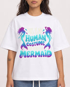 Mockup Boxy Heavyweight Tee White female close-up 06