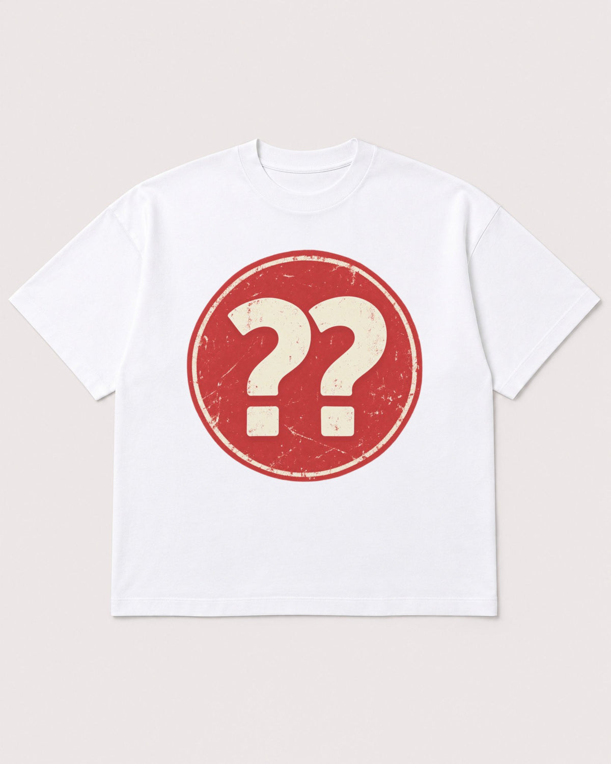 Mockup Boxy Heavyweight Tee White product