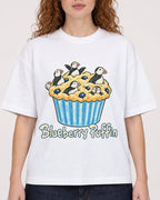 Mockup Boxy Heavyweight Tee White female close-up 09