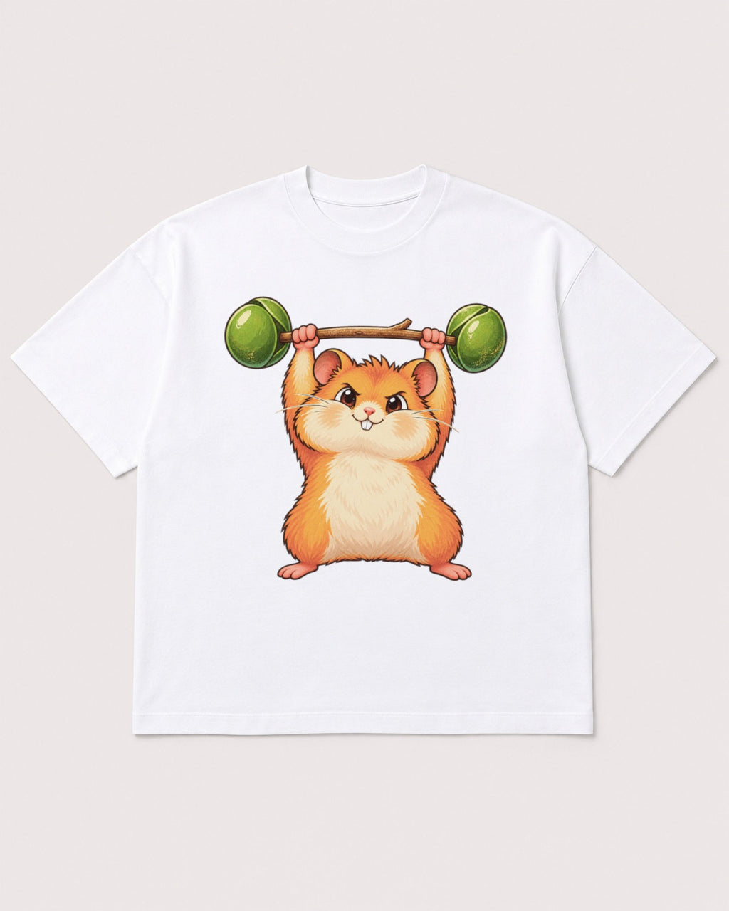 Mockup Boxy Heavyweight Tee White product