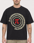 Mockup Boxy Heavyweight Tee Black male close-up 48
